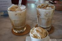 Es kopi dan gelato (Shinta/detikTravel)