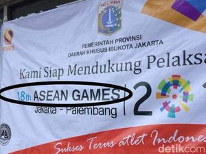 Viral Spanduk Asian Games Salah Tulis Jadi Asean, Ini Kata Inasgoc Viral Spanduk Asian Games Salah Tulis Jadi Asean, Ini Kata Inasgoc
