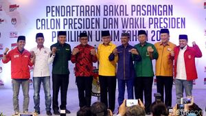 Gaya Kompak Koalisi Jokowi: Sneakers, Kaus Putih, hingga Peci