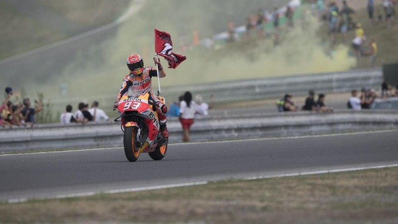 Marquez Tercepat di Tes MotoGP Brno