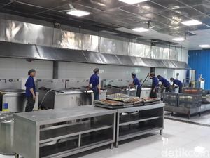 Begini Bedanya Kantin TKA China dan TKI yang Dipisahkan