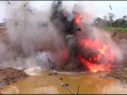 Peru Ledakkan Tambang Emas Ilegal Beromzet Miliaran Dolar