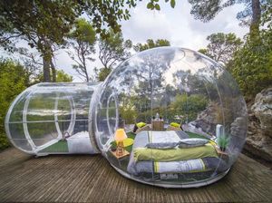 Foto: Hotel Gelembung Transparan di Prancis