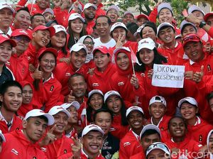 Lepas Kontingen Asian Games, Jokowi Beri Motivasi dan Ingatkan Target