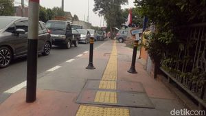 Ini Lokasi Pejalan Kaki Dipukul Pemotor di Trotoar Jatiwaringin