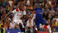 Beberapa pemain yang tampil di Piala Dunia 2018 sudah kembali semua dan dimainkan. Salah satunya gelandang asal Prancis NGolo Kante. (John Sibley/Reuters)
