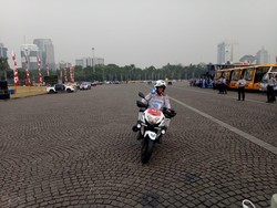 Saat Anies Pamer Skill Kendarai Moge Dishub DKI