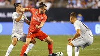 Kepergian Ronaldo dari Real Madrid digadang-gadang bisa memberi Gareth Bale napas baru sebagai andalan bikin gol. Musim lalu, walaupun protes karena merasa kurang banyak main, Bale bisa mencetak 16 gol dari 26 penampilan di La Liga. (Foto: Noah K. Murray-USA TODAY Sports)