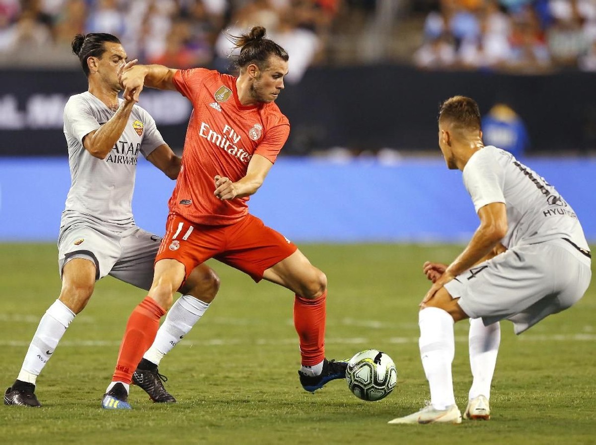 Real Madrid mengalahkan AS Roma 2-1 di ICC 2018. (Foto: Noah K. Murray-USA TODAY Sports)
