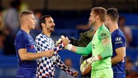Sesi pramusim Chelsea pun selesai dan akan ditunggu laga perdana di Premier League akhir pekan ini menghadapi tuan rumah Huddersfield. (John Sibley/Reuters)