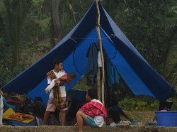 Pengungsi Gempa Lombok Tagih Janji Hunian Tetap dari Pemerintah