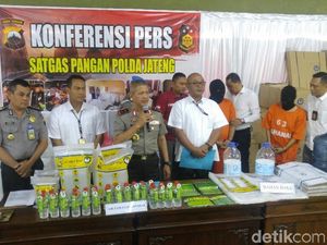 Omzetnya Rp 1,8 M, Zamzam Palsu di Batang Bermodal Air Isi Ulang