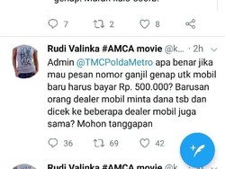 Isu Pesan Pelat Nomor di Dealer Bayar Rp 500 Ribu, Ini Kata Polisi