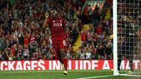 Pemain pengganti Daniel Sturridge memantapkan kemenangan Liverpool lewat golnya di menit-menit akhir.  Foto: Jan Kruger/Getty Images