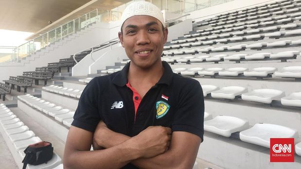 Lalu Zohri, sprinter Indonesia kebanggaan Lombok, NTB. (