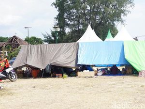 Trauma, Korban Gempa Lombok Mengaku Ngeri Lihat Rumah