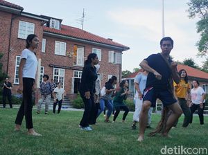 Mengintip Latihan Tari di KBRI Kopenhagen