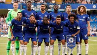 Chelsea memainkan laga pramusim terakhirnya kontra Lyon di Stamford Bridge, Rabu (8/8/2018) dinihari WIB, dalam rangkaian International Champions Cup 2018. (John Sibley/Reuters)