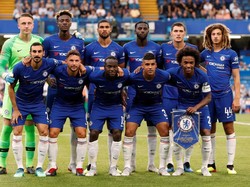 Chelsea memainkan laga pramusim terakhirnya kontra Lyon di Stamford Bridge, Rabu (8/8/2018) dinihari WIB, dalam rangkaian International Champions Cup 2018. (John Sibley/Reuters)