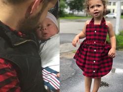 Keren Nih, Saat Pakaian Orang Tua Didaur Ulang Jadi Baju Anak