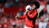 Marouane Fellaini menjadi salah satu rekrutan hari terakhir bursa transfer musim panas 2013 usai ditebus Manchester United dari Everton seharga 27,5 juta pound sterling. (Foto: Michael Regan/Getty Images)