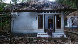 Kondisi Desa Setangi Pasca Gempa