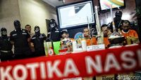 BNN Gelar Barbuk Penggerebekan Pabrik Sabu di Majene