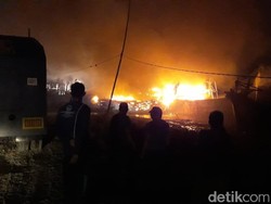 5 Kapal Motor Terbakar di Pelabuhan Juwana Pati