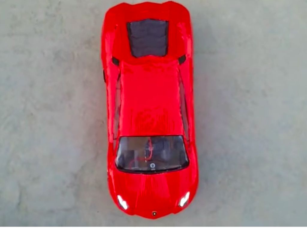 Ini Caranya Buat Lamborghini dari Kardus, Gampang Banget! Ini Caranya Buat Lamborghini dari Kardus, Gampang Banget!