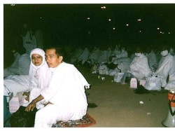 Jokowi Kenang Ibadah Haji 15 Tahun Lalu Bareng Istri