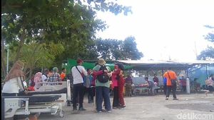 Warga Berpelukan, Begini Kepanikan di RSUD Lombok Utara Saat Gempa