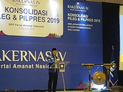 Buka Rakernas, Zulkifli: Mayoritas Ingin PAN Dukung Prabowo