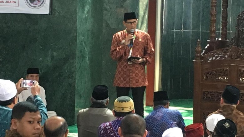 Anak Yatim Doakan Sandiaga Uno Jadi Pemimpin Tertinggi di RI