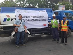 Pertamina Salurkan Bantuan LPG dan BBM untuk Korban Gempa di Lombok