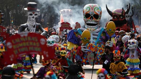 Foto: Festival Kematian di Meksiko