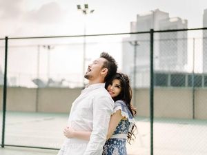 Mesranya! Foto Prewedding Outdoor Ala Dita Soedarjo dan Denny Sumargo