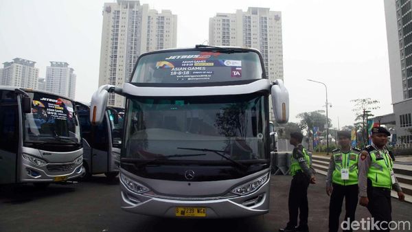 Begini Penampakan Bus Buat Atlet Asian Games 2018