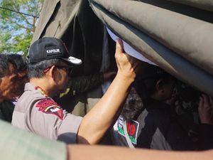 Foto: Penampakan Tenda Operasi di RS Lapangan Lombok Utara
