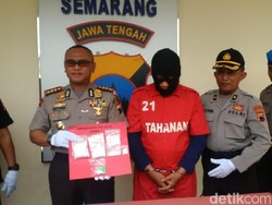 Pengedar 1 Kg Sabu per Bulan Dibekuk di Semarang