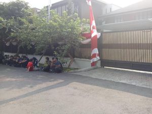 Majelis Tinggi PD Selesai Bersidang, Mobil SBY Tiba di Rumahnya