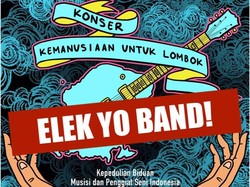 Konser Kemanusiaan untuk Lombok Digelar Meriah