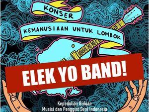 Elek Yo Band Pastikan Terlibat di Konser Kemanusiaan untuk Lombok Elek Yo Band Pastikan Terlibat di Konser Kemanusiaan untuk Lombok