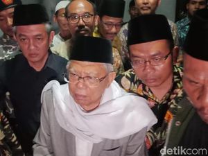 Sebelum Daftar ke KPU, Maruf Amin Doakan Korban NTB