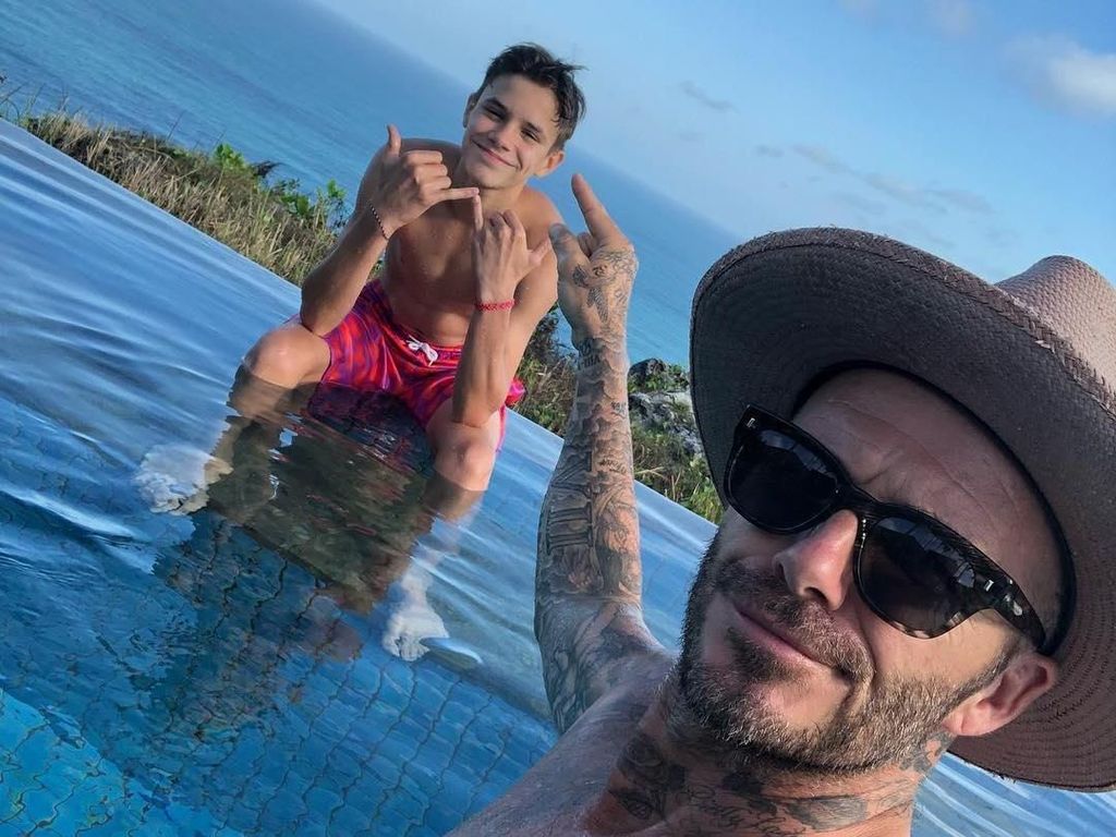 Liburan di Bali, Instagram Romeo Beckham Banjir Komentar