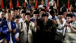 Pidato Elite Parpol Deklarasikan Prabowo-Sandiaga