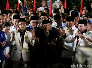 Pidato Elite Parpol Deklarasikan Prabowo-Sandiaga
