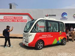 Telkomsel Bawa Bus Hantu ke Asian Games 2018