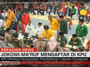 KPU Coret PSI-Perindo dari Daftar Parpol Pengusung Jokowi-Maruf KPU Coret PSI-Perindo dari Daftar Parpol Pengusung Jokowi-Maruf