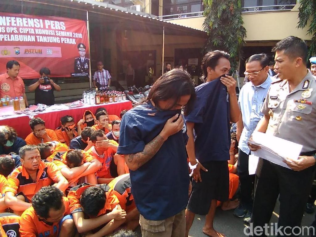 Operasi Cipta Kondisi, Polisi Tangkap 137 Penjahat dalam Sebulan Operasi Cipta Kondisi, Polisi Tangkap 137 Penjahat dalam Sebulan