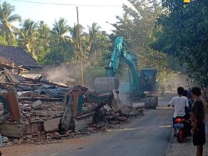 Pemerintah akan Bangun Rumah Tahan Gempa di Lombok